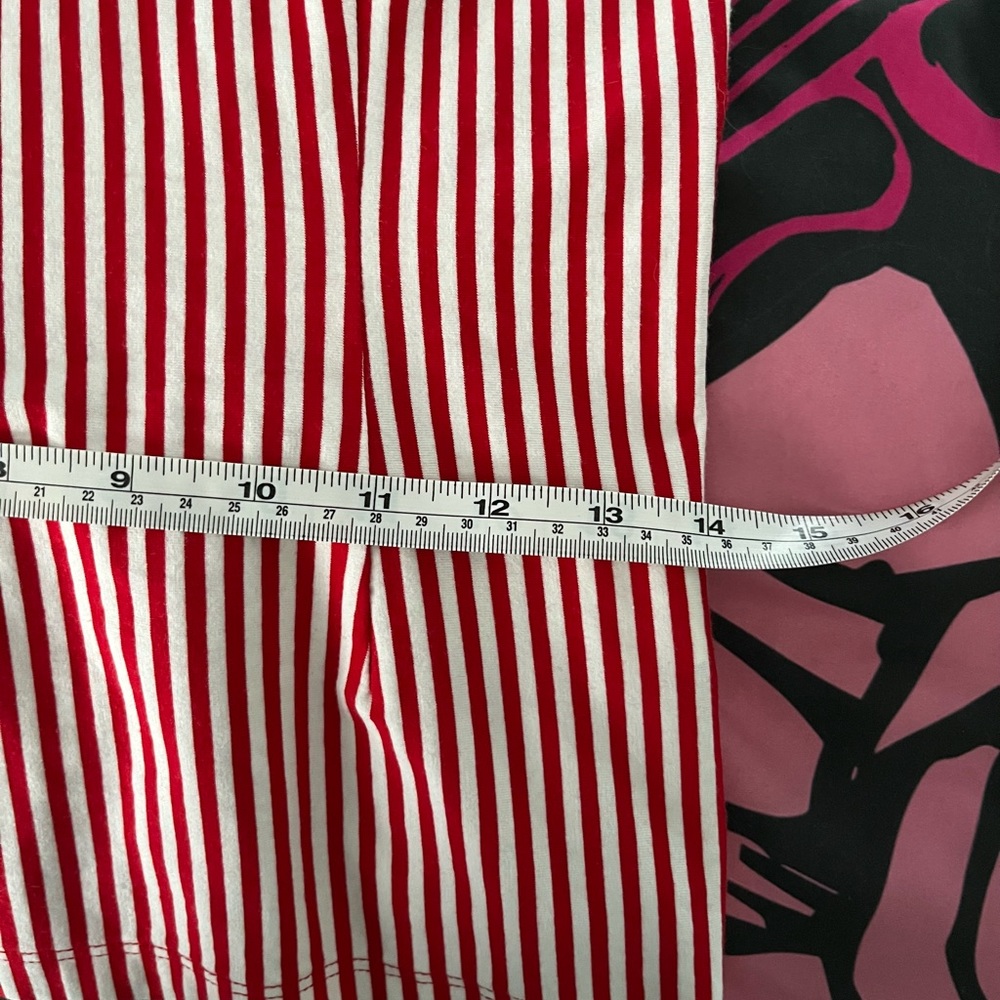 Tatyana All Aboard RED stripe blouse S small - Picture 7 of 8